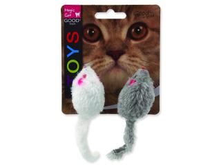 Hračka MAGIC CAT myšky chrastící s catnipem 11 cm 2ks