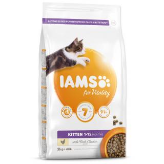 IAMS for Vitality Kitten Food with Fresh Chicken 2kg