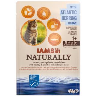 IAMS Kapsička Cat Naturally with Atlantic Herring in Gravy 85g