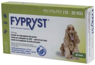 KRKA Fypryst spot on Dog M 10-20kg 1x1,34ml