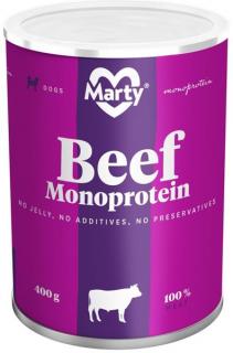 MARTY konzerva pro psy - Monoprotein hovězí 400 g