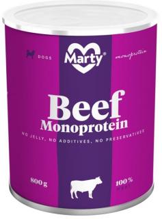 MARTY konzerva pro psy - Monoprotein hovězí 800 g