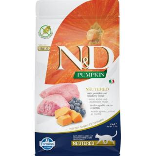 N&D Grain Free Cat Neutered Lamb & Blueberry 5 kg