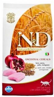 N&D Low Grain Cat Neutered Chicken & Pomegranate 10 kg