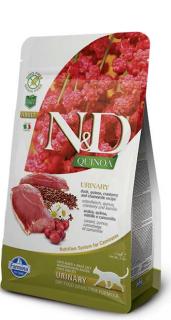N&D QUINOA Cat GF Urinary, Duck & Cranberry Adult 1,5 kg