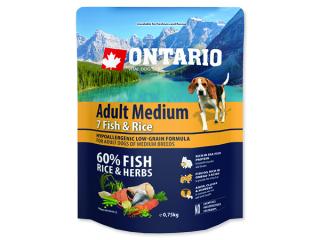 ONTARIO Adult Medium Fish & Rice 2.25 kg