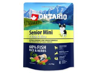 ONTARIO Senior Mini Fish & Rice 2.25 kg