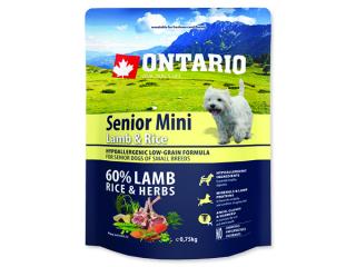 ONTARIO Senior Mini Lamb & Rice 2.25 kg