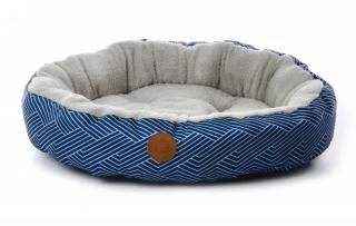 Pelíšek Ring modré proužky 60 cm