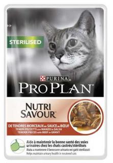 Pro Plan Cat kapsička Sterilised Hovězí 85 g