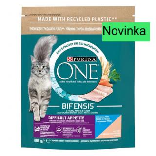 Purina ONEDifficult Apetite Treska Pstruh 800g