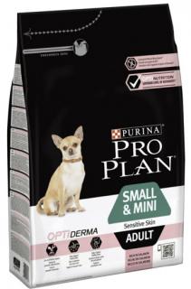 Purina PRO PLAN Small & mini Adult Sensitive Skin losos 3,0 kg