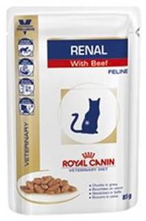 Royal Canin VD Cat Renal beef 85 g kapsička