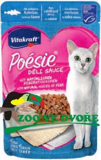 Vitakraft Cat Poésie Déli Sauce kapsička treska 85g