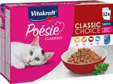 Vitakraft Cat Poésie  Délice Sauce multipack  maso 12 x 85g