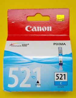 Inkoustová kazeta - CANON CLi-521C - cyan - originál