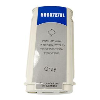 Inkoustová kazeta - HP B3P24A (727) - grey - kompatibilní
