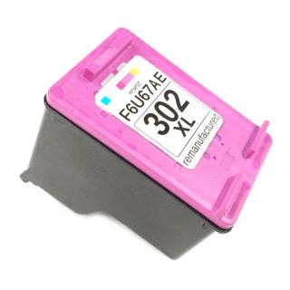 Inkoustová kazeta - HP F6U67AE (302XL) - color - renovovaná