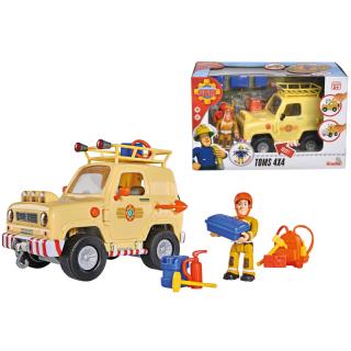 Tomův záchranářský jeep 4x4 s figurkou Požárník Sam