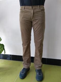 Kalhoty manšestrové elastické (Actual fashion, pánské kalhoty, manšestr)