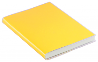 BAREVNÝ POZNÁMKOVÝ ZÁPISNÍK, A6 Reklamní předměty barva: klasická žlutá