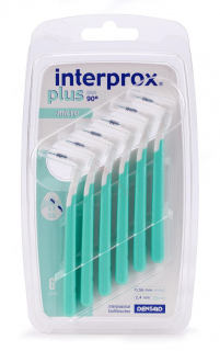 Mezizubní kartáčky Interprox Plus 90° Velikost: 0,56 mm zelená 6 ks