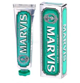 Zubní pasta bez fluoridu Marvis Classic Strong Mint 75 ml