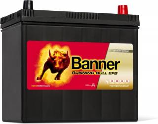 Autobaterie BANNER Running Bull EFB 12V 55Ah 460A 55515  nabitá autobaterie + Reflexní přívěsek FOOT + možný výkup staré baterie při doručení nebo v…