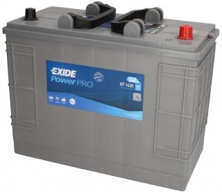 Exide PowerPro 12V 142Ah 850A, EF1420  nabitá autobaterie + Reflexní přívěsek FOOT + možný výkup staré baterie při doručení nebo v prodejně Jinočany