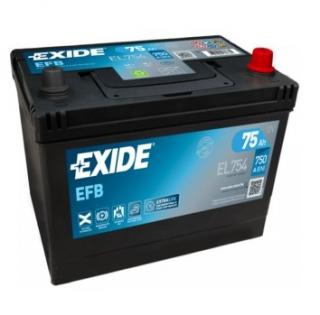 EXIDE Start-Stop EFB 12V 75Ah 750A EL754
