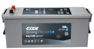 EXIDE StrongPRO EFB+ 12V 140Ah 760A EE1403