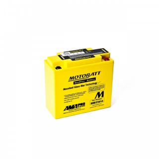 Motobaterie Motobatt MB51814 12V 22Ah 220A  nabitá autobaterie + tableta do ostřikovačů 2ks + výkup autobaterie v prodejně za 16 Kč/kg
