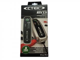Nabíječka CTEK MXS 3.8  + tableta do ostřikovačů 2ks + výkup staré baterie  v prodejně Jinočany 16 Kč/kg