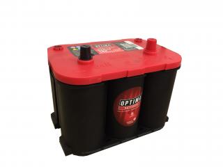 Optima Red Top R-4.2 12V 50Ah 815A 8003-251  nabitá autobaterie + Reflexní přívěsek FOOT + možný výkup staré baterie při doručení nebo v prodejně…