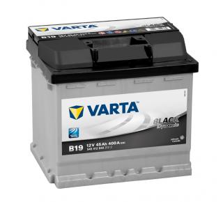 Varta Black Dynamic 12V 45Ah 400A, 545 412 040, B19  nabitá autobaterie + Reflexní přívěsek FOOT + možný výkup staré baterie při doručení nebo v…