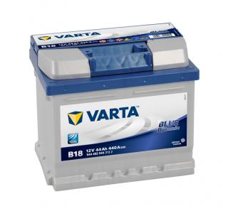 Varta Blue Dynamic 12V 44Ah 440A, 544 402 044, B18  nabitá autobaterie + Reflexní přívěsek FOOT + možný výkup staré baterie při doručení nebo v…