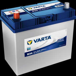 Varta Blue Dynamic 12V 45Ah 330A, 545 158 033, B34, (L)  nabitá autobaterie + Reflexní přívěsek FOOT + možný výkup staré baterie při doručení nebo v…