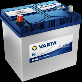 Varta Blue Dynamic 12V 60Ah 540A 560 411 054, D48, (L)  nabitá autobaterie + Reflexní přívěsek FOOT + možný výkup staré baterie při doručení nebo v…