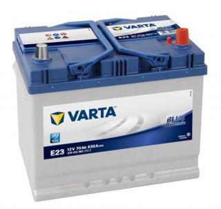 Varta Blue Dynamic 12V 70Ah 630A, 570 412 063, E23  nabitá autobaterie + Reflexní přívěsek FOOT + možný výkup staré baterie při doručení nebo v…