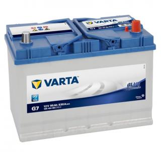 Varta Blue Dynamic 12V 95Ah 830A, 595 404 083, G7  nabitá autobaterie + Reflexní přívěsek FOOT + možný výkup staré baterie při doručení nebo v…