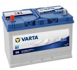 Varta Blue Dynamic 12V 95Ah 830A, 595 405 083, G8  nabitá autobaterie + Reflexní přívěsek FOOT + možný výkup staré baterie při doručení nebo v…