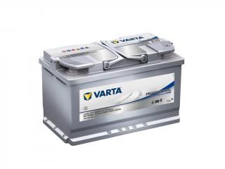 VARTA Professional Dual Purpose AGM 12V 80Ah 800A, 840 080 080, LA80  nabitá autobaterie + tableta do ostřikovačů 2ks + výkup autobaterie v prodejně…