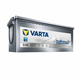 VARTA PROMOTIVE EFB 12V, 240Ah, 1200A, 740 500 120, C40  nabitá autobaterie + Reflexní přívěsek FOOT + možný výkup staré baterie při doručení nebo v…
