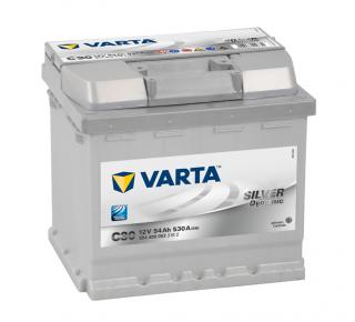 Varta Silver Dynamic 12V 54Ah 530A, 554 400 053, C30  nabitá autobaterie + Reflexní přívěsek FOOT + možný výkup staré baterie při doručení nebo v…