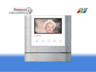 Bytový monitor CDV-43M/ bílý (barevný handsfree videotelefon, 4.3'' LCD, 2 video vstupy, dotyková tlačítka)