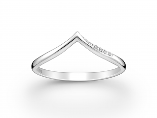 Prsten Kapka stříbro 925 Velikost: 5 - 1,5 cm (EU 49 - 50)