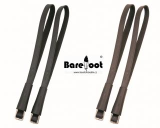 Kožené třmenové řemeny Barefoot classic varianty: hnědá, 130cm