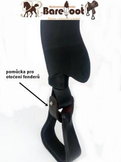 Pomůcka pro natočení řemenů (fenderů) Barefoot Barva: černá