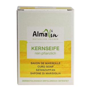ALMAWIN Jádrové mýdlo 100 gr. (Almawin přináší tradiční a spolehlivé jádrové mýdlo v čistě rostlinné podobě.)