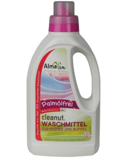 ALMAWIN Tekuté mýdlové ořechy Cleanut 750 ml. (CLEANUT. Ekologicky, rychle a efektivně - i pro velmi citlivou pokožku. Až pro 25 pracích cyklů. Bez palmového oleje.)